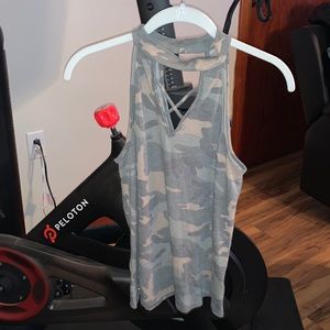 Camo Halter top